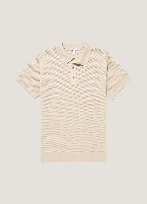 Mens Cotton Mesh Polo In Hazelwood Mpol8316 Brgt