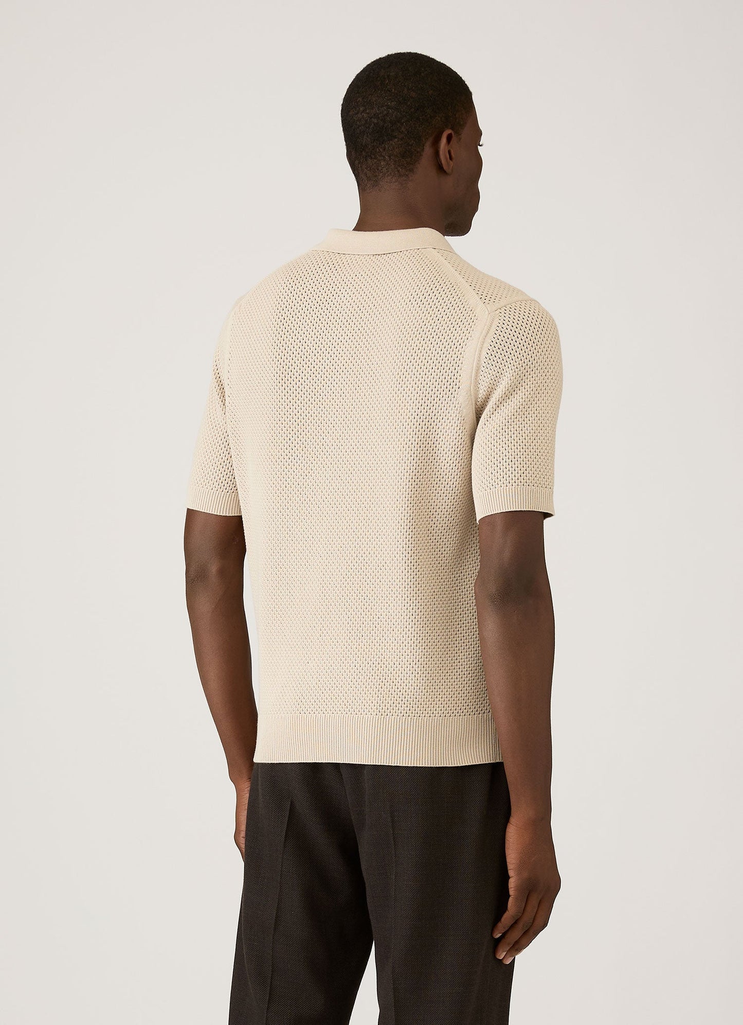 Mens Cotton Mesh Polo In Hazelwood Mpol8316 Brgt
