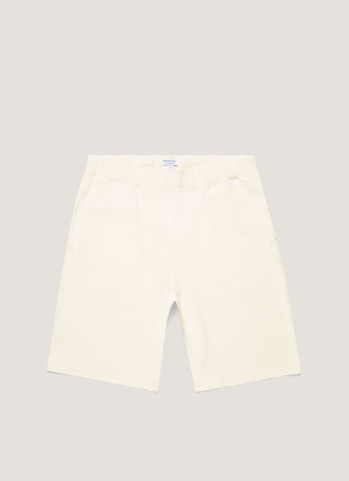 Mens Undyed Loopback Shorts In Undyed Mshr1519U Nuab