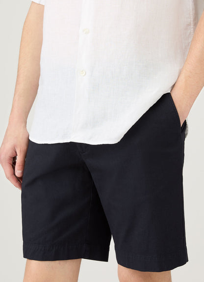 Mens Chino Shorts In Navy Mshr3517 Buaa