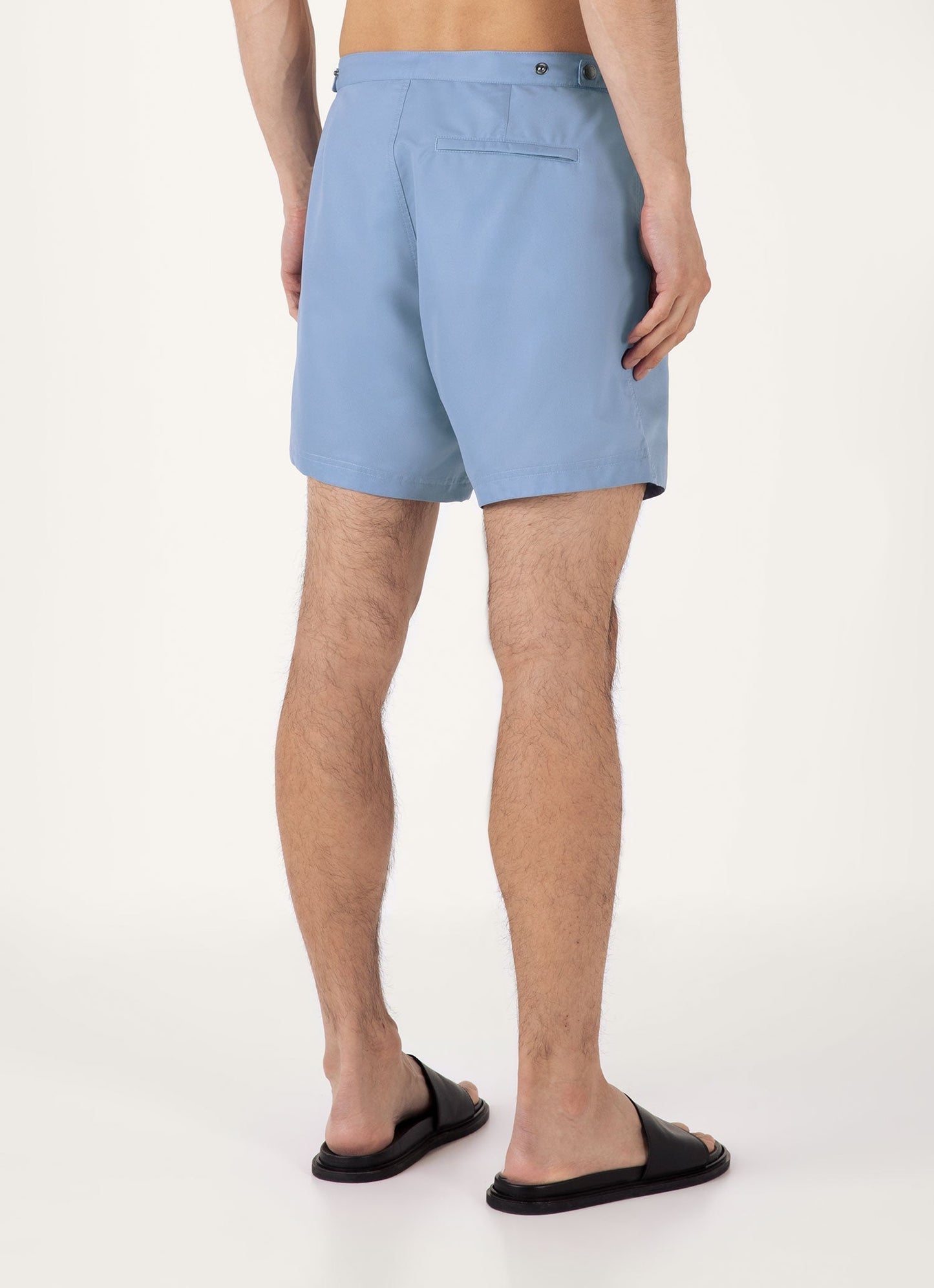 Mens Tailored Swim Shorts In Vintage Blue Mshr3704 Buwb
