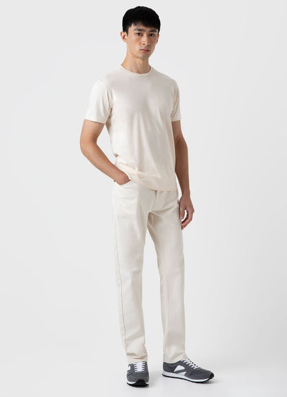 Men S Natural 5 Pocket Trouser In Undyed Mtrs3069U Nuab
