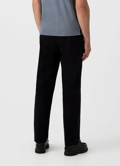 Mens Moleskin Trouser In Navy Mtrs3111 Buaa