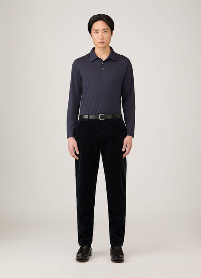 Mens Corduroy Trouser In Navy Mtrs3118 Buaa