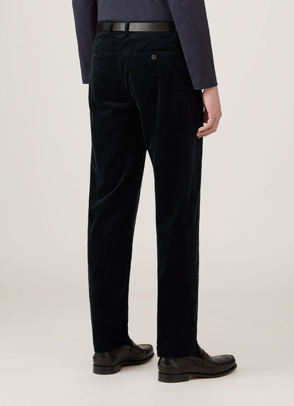 Mens Corduroy Trouser In Navy Mtrs3118 Buaa