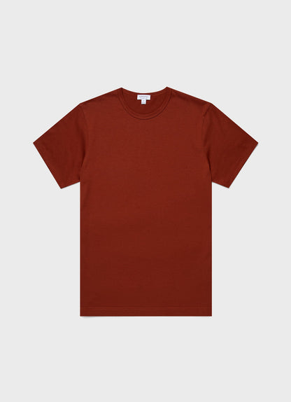 Mens Classic Tshirt In Dark Clay Mtsh0001 Brfp