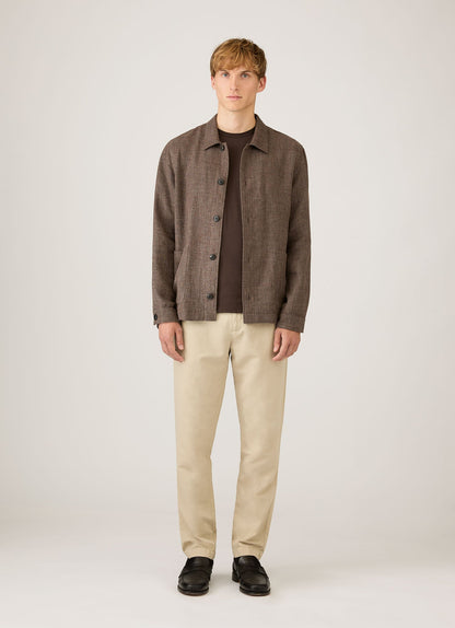 Mens Classic Tshirt In Dark Chocolate Mtsh0001 Brgs