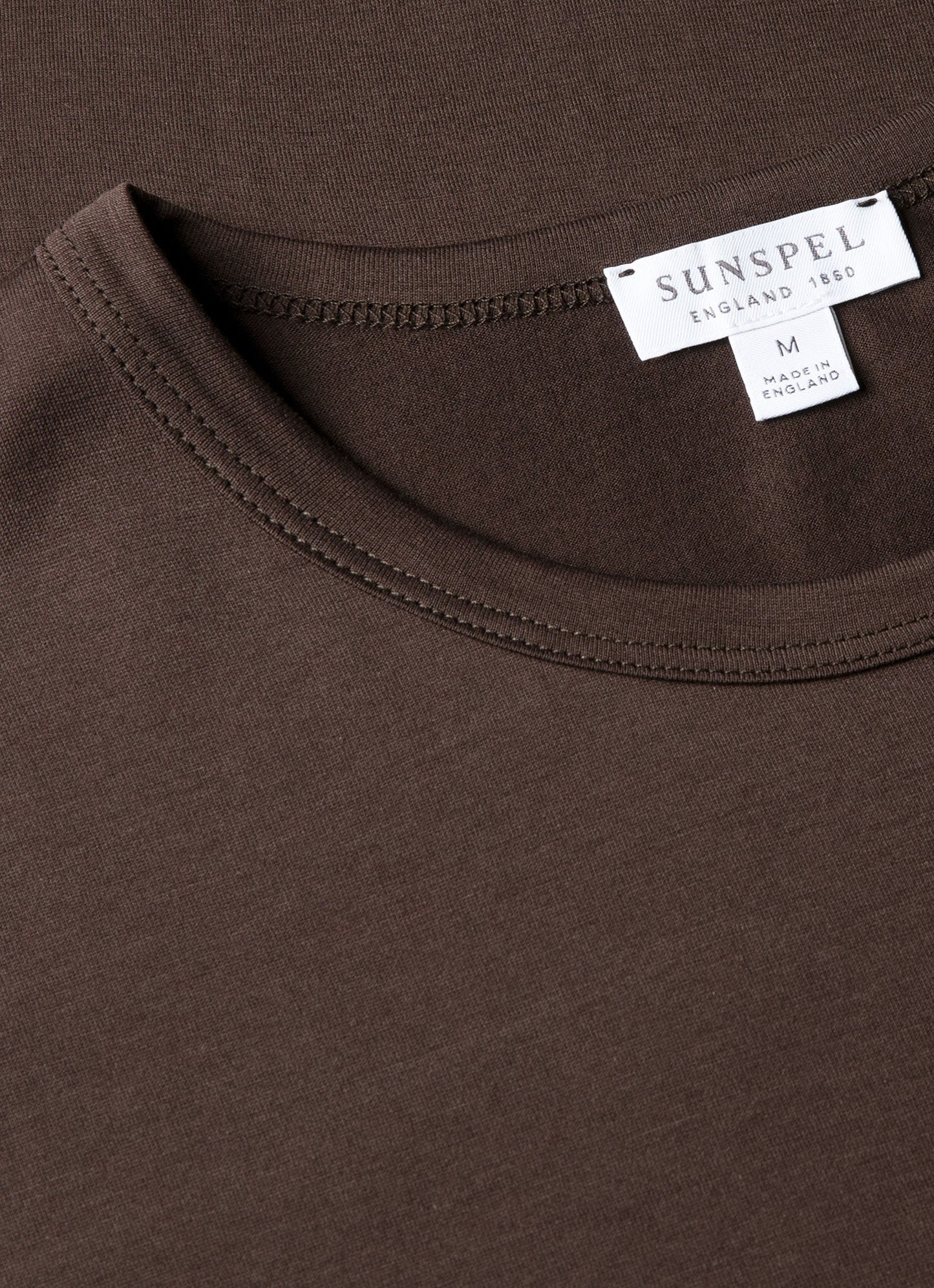 Mens Classic Tshirt In Dark Chocolate Mtsh0001 Brgs