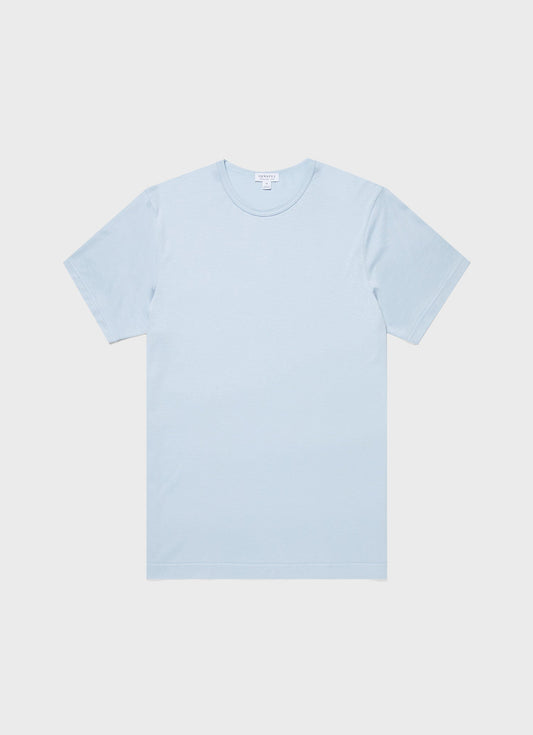 Mens Classic Tshirt In Blue Mist Mtsh0001 Buvq