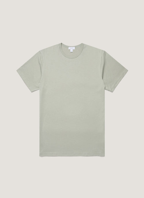 Mens Classic Tshirt In Pastel Green Mtsh0001 Gnii