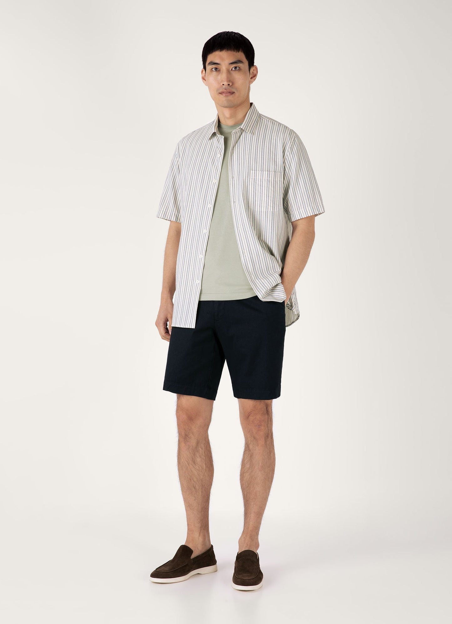 Mens Classic Tshirt In Pastel Green Mtsh0001 Gnii