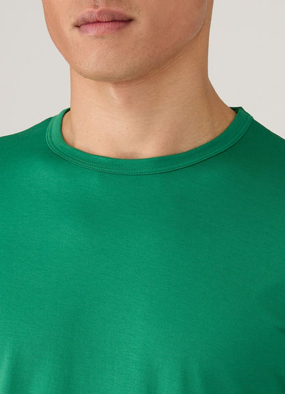 Mens Classic Tshirt In Bright Green Mtsh0001 Gnjc