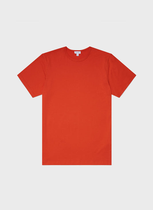 Mens Classic Tshirt In Magma Mtsh0001 Rdee