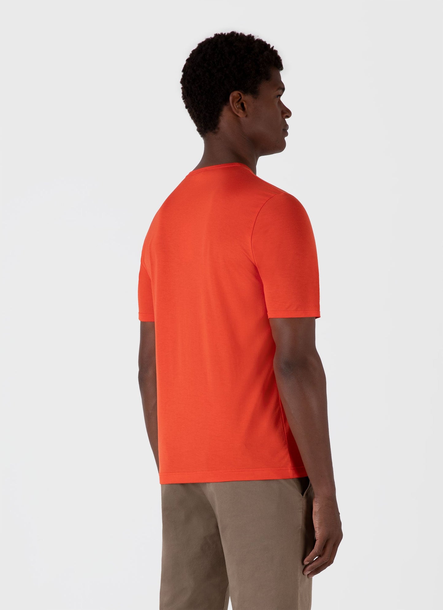 Mens Classic Tshirt In Magma Mtsh0001 Rdee