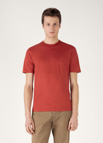 Mens Classic Tshirt In Garnet Red Mtsh0001 Rden