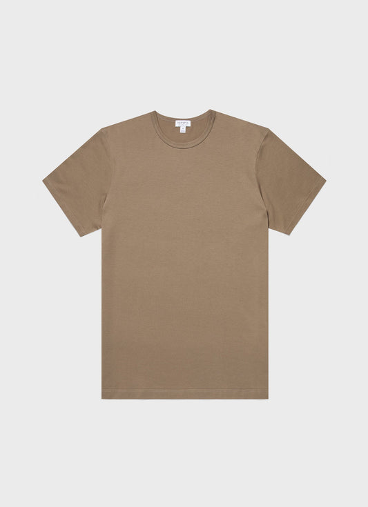 Mens Classic Tshirt In Dark Stone Mtsh0001 Whdc