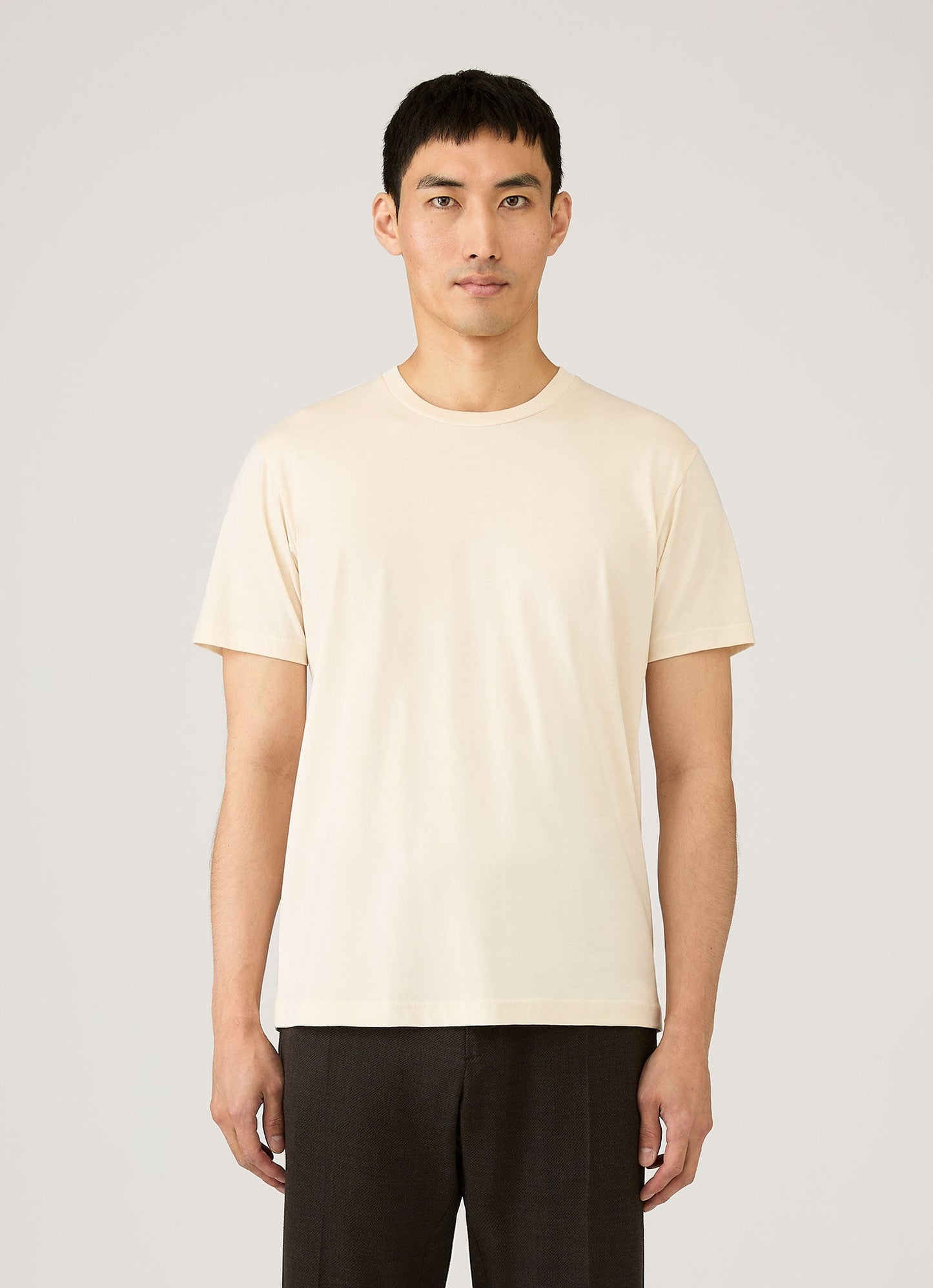 Mens Riviera Midweight Tshirt In Undyed Mtsh0007R Nuab