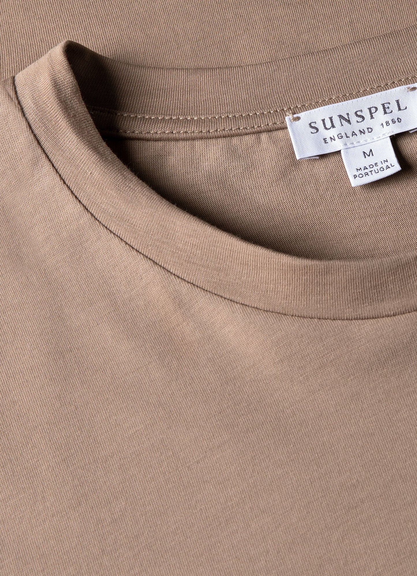 Mens Riviera Midweight Tshirt In Sandstone Mtsh0007S Brfc