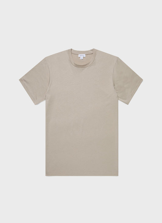 Mens Riviera Midweight Tshirt In Ash Grey Mtsh0007S Gyew