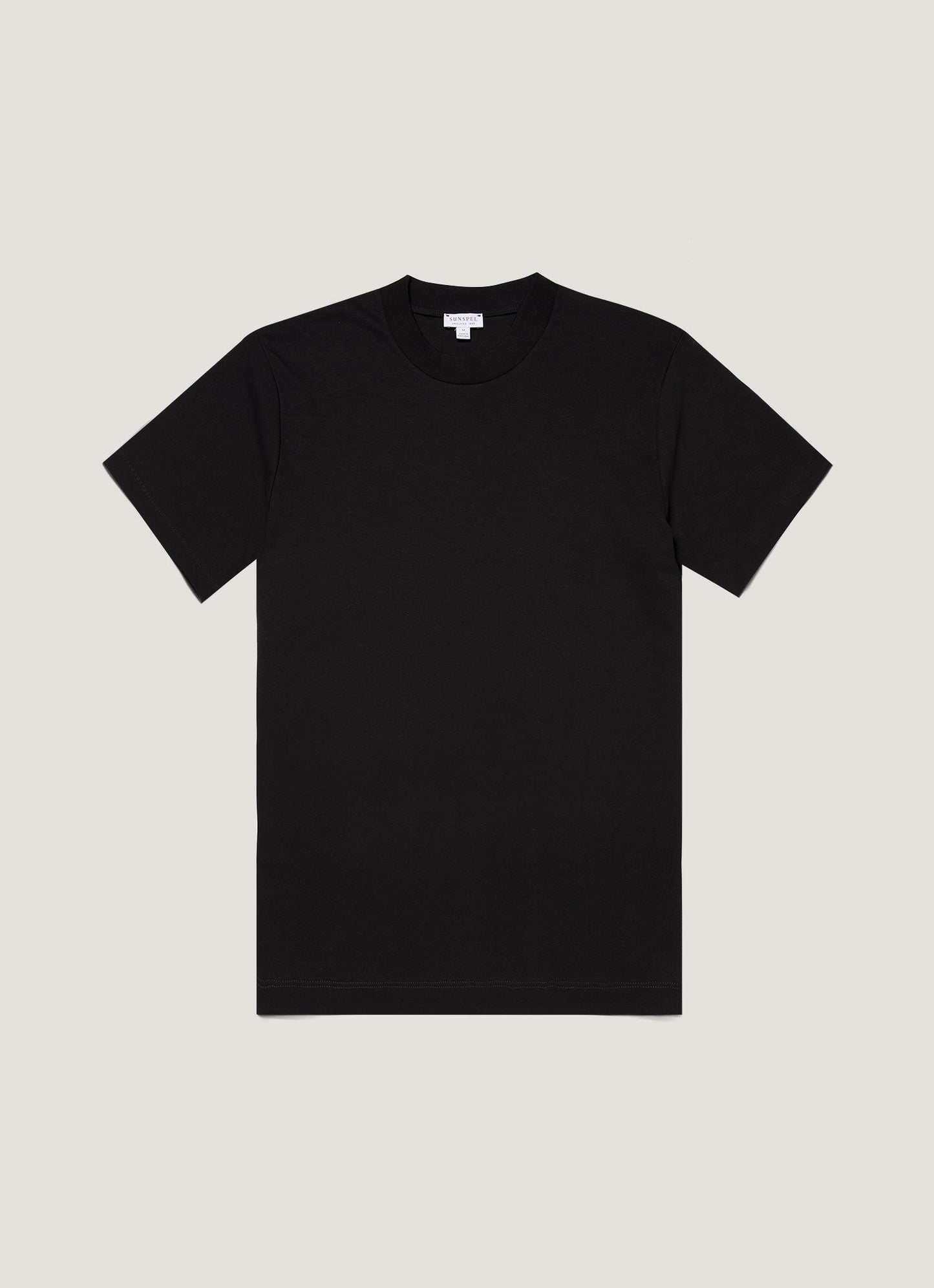Mens Relaxed Fit Heavyweight Tshirt In Black Mtsh0181 Bkaa