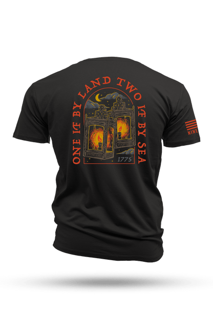 One if by Land, Two if by Sea - T-Shirt