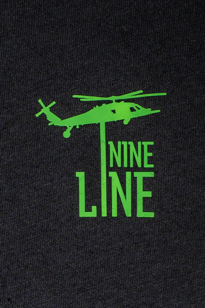 Silicone Dropline Logo - Hoodie (Night Vision Edition)
