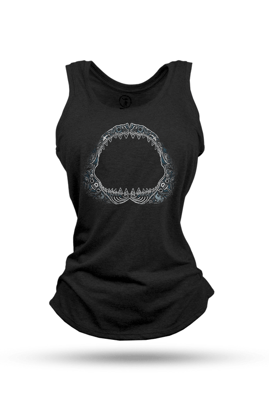 SUGAR SHARK - Women's Racerback Tank