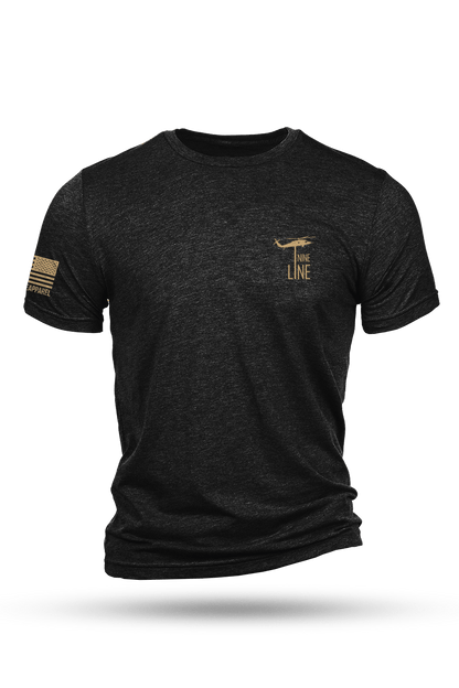 Tan Dropline Logo - T-Shirt