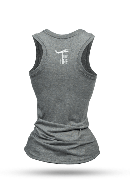 Women's Racerback Tank - American Flag Schematic