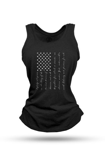 Women's Racerback Tank - The Pledge