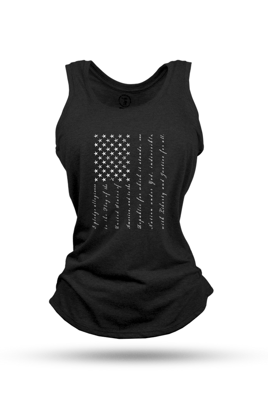 Women's Racerback Tank - The Pledge
