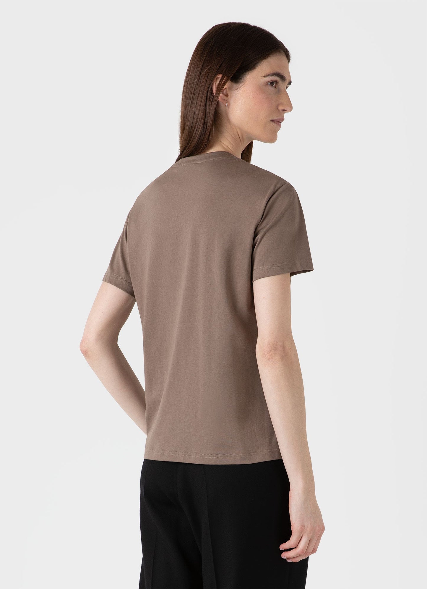 Womens Boy Fit Tshirt In Cedar Wtsh0087S Breh