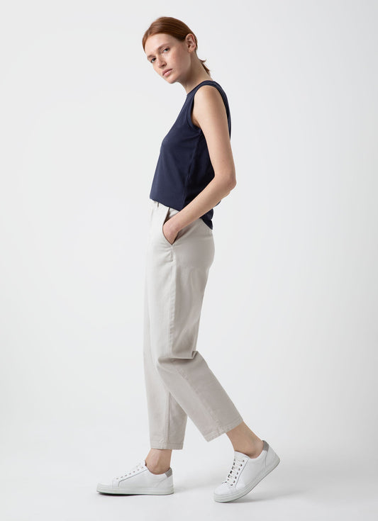 Boy Fit Tank T Shirt In Navy
